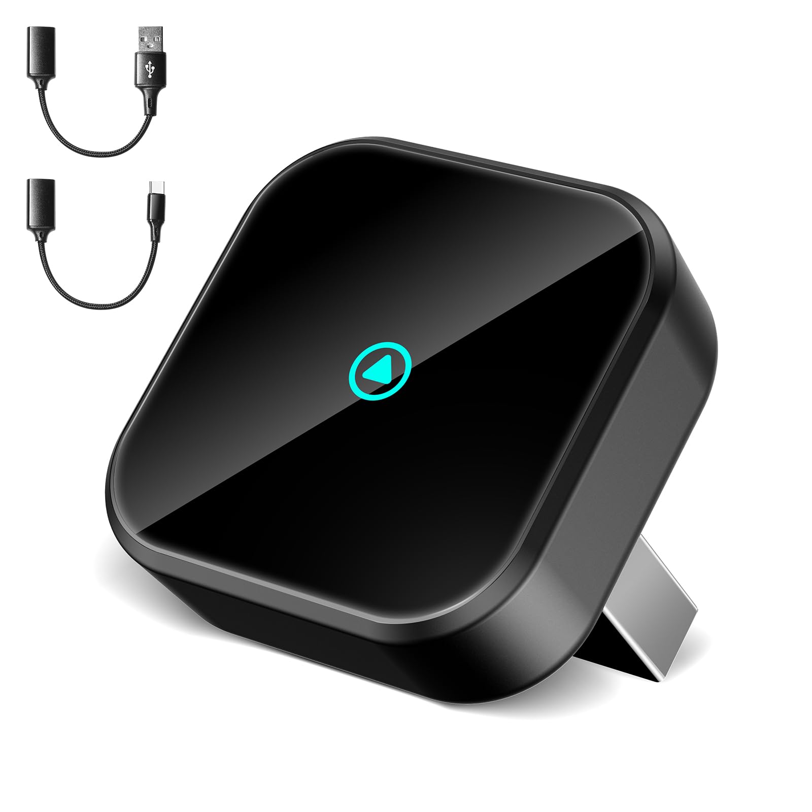TINAZEOK T3 Mini Wireless CarPlay Adapter for iPhone - Plug & Play