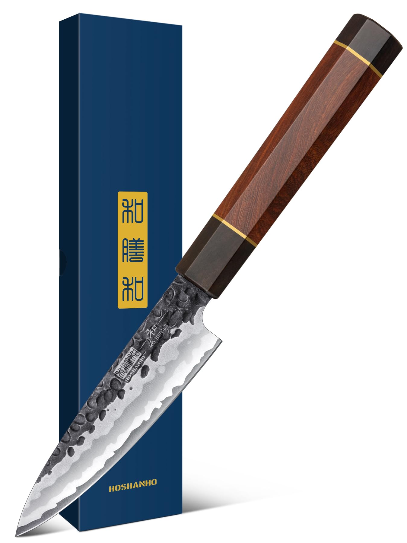 HOSHANHO Paring Knife | 3.75 Inch Japanese High Carbon Steel Fruit Knife