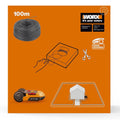 Worx WA0178 100m Perimeter Wire for Landroid Robot Mower - Black