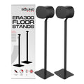 Speaker Floor Stands for Sonos ERA 300 – Metal Pair, Black