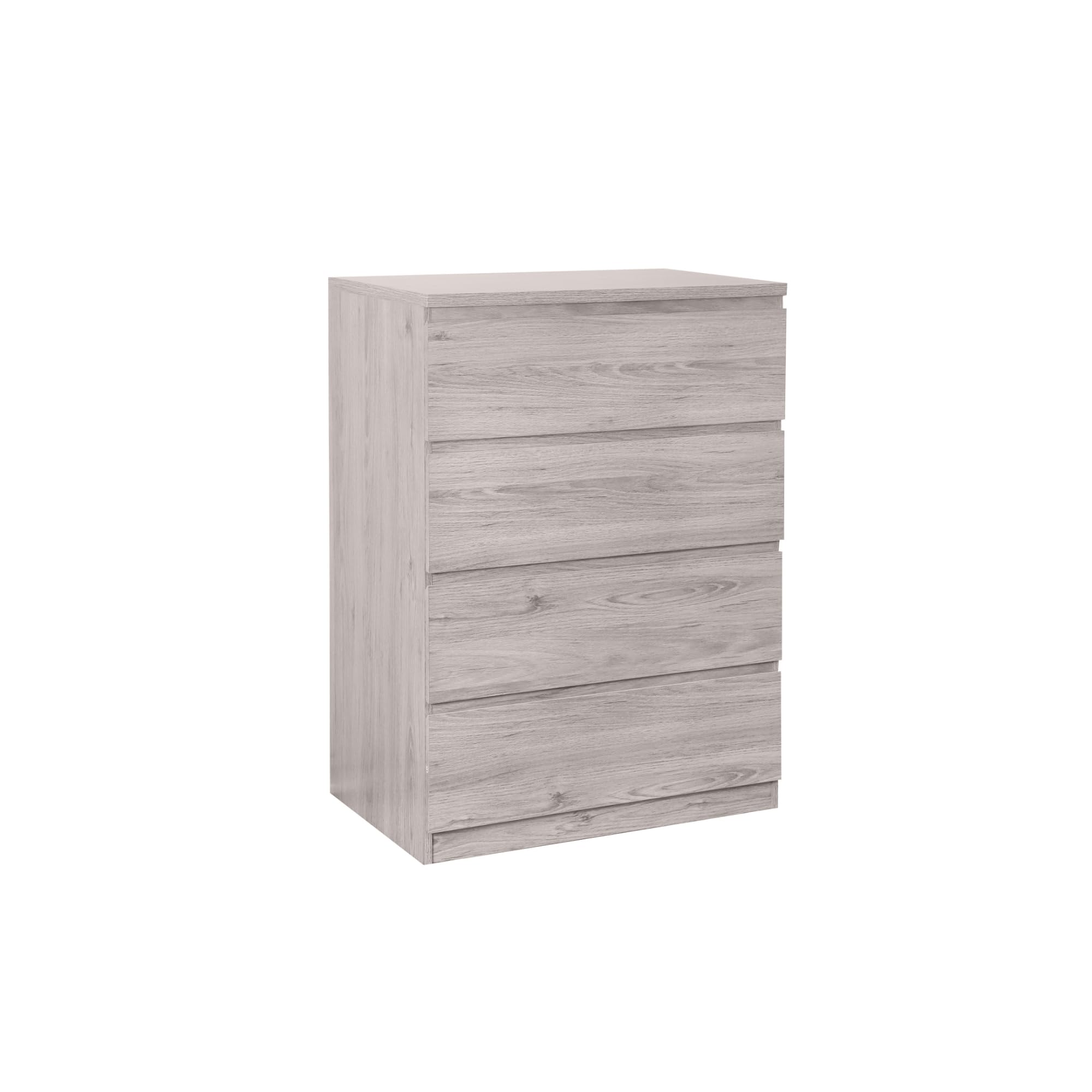 Julian Bowen Jupiter 4 Drawer Chest – Modern Grey Oak Bedroom Dresser