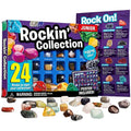 Dr. Daz 24-Piece Gemstone Collection & Rock Mineral Kit for Kids