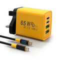 Jolof Store 65W USB C GaN Charger | 4-Port Fast Adapter for MacBook