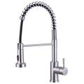 HOTTIST Stainless Steel Kitchen Faucet with Pull Out Spray Mixer Tap