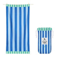 Dock & Bay Sand Free Beach Towel | Quick Dry Recycled Fabric | Blue Sky XL
