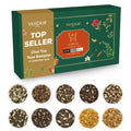 VAHDAM Assorted Chai Tea Loose Leaf Gift Set - 10 Indian Blends