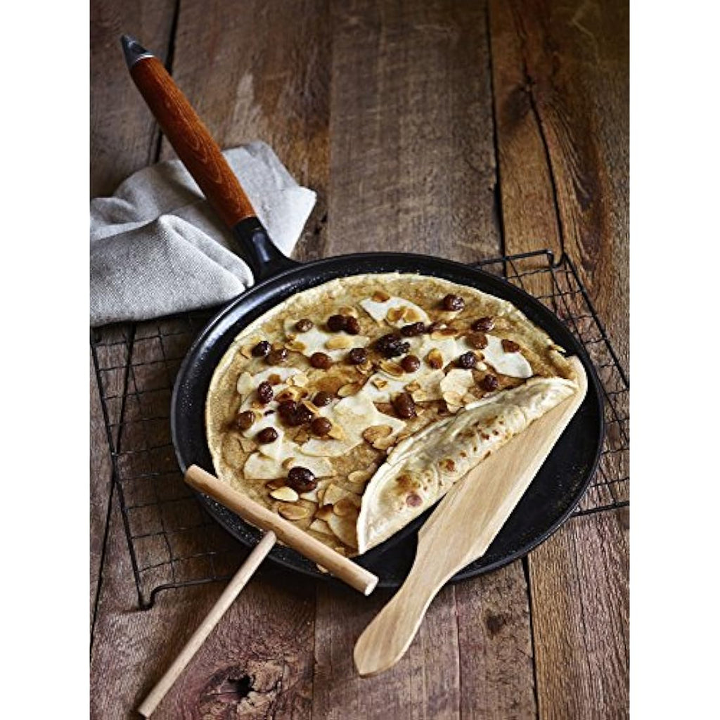 Staub Cast Iron Pancake & Crepe Pan - 28cm Matte Black - Induction Safe