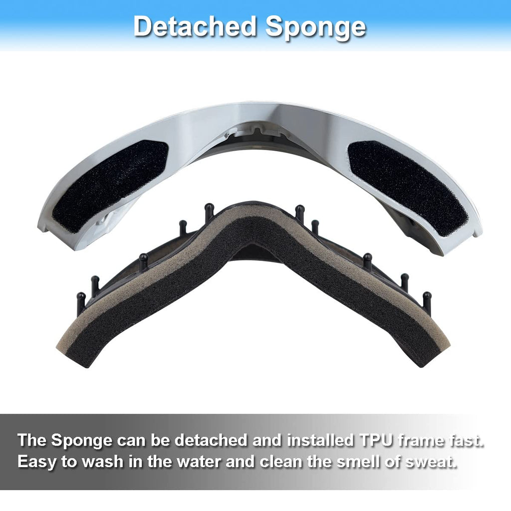 EXP VISION Ski Goggles | OTG Anti-Fog Snowboard Goggles - Grey/Silver