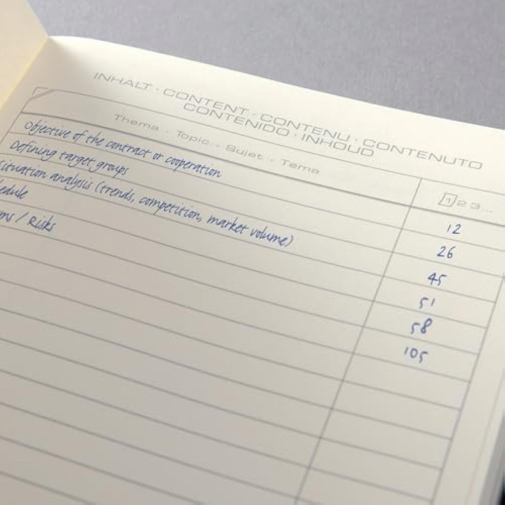 Sigel Conceptum A5 Lined Softcover Notebook – Red Business Journal