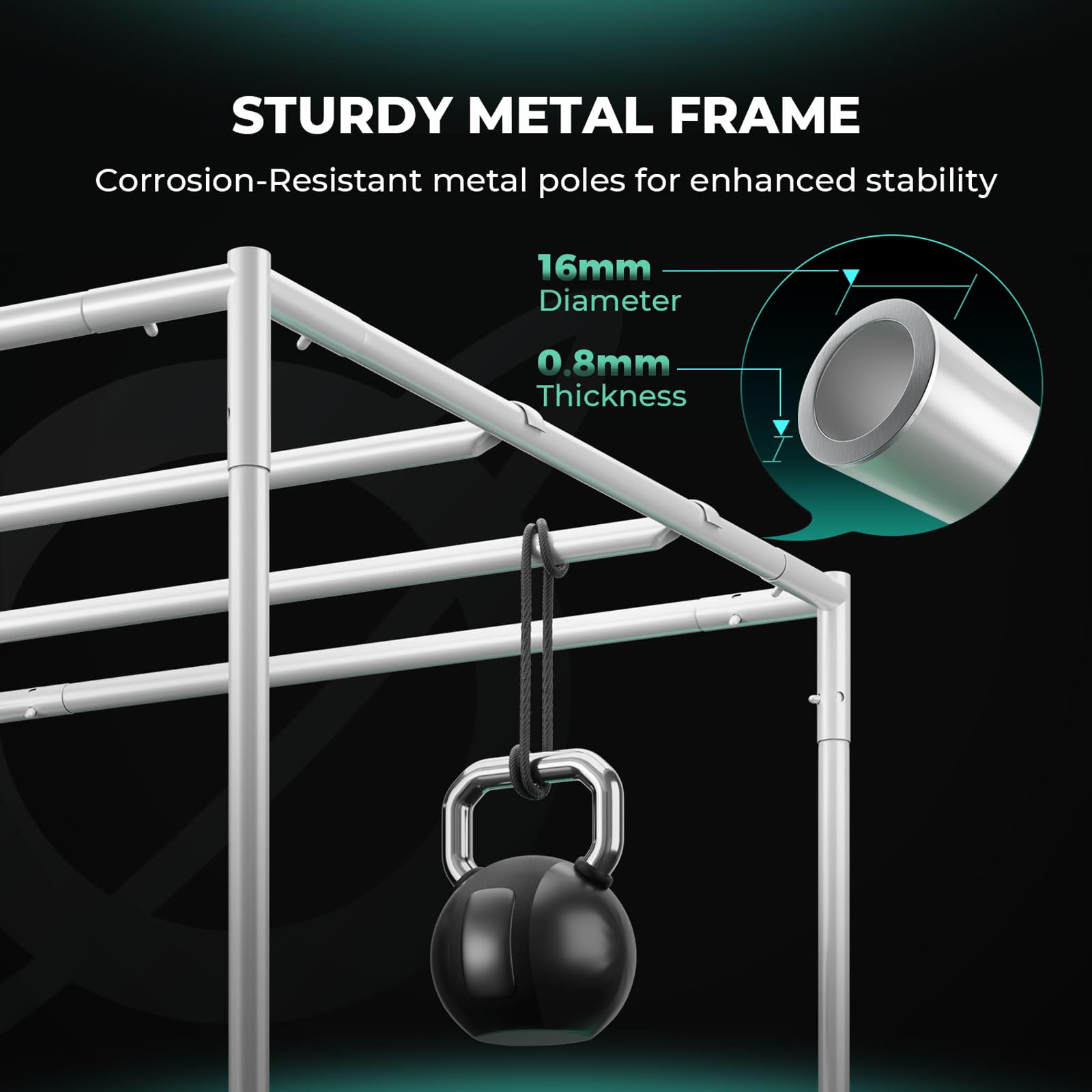 Mars Hydro 60x60x140cm Grow Tent | Reflective 1680D Mylar Indoor Tent