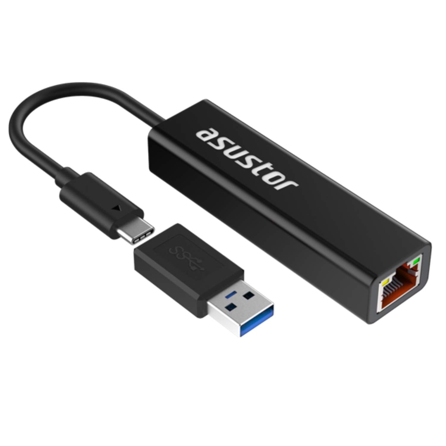 Asustor AS-U2.5G2 USB-C to 2.5G Ethernet Adapter | 2.5 Gigabit LAN