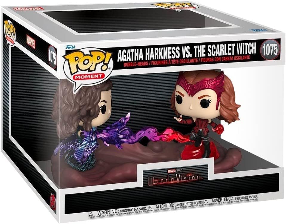 Funko Pop! Moment: Marvel WandaVision - Wanda vs Agatha Vinyl Figure