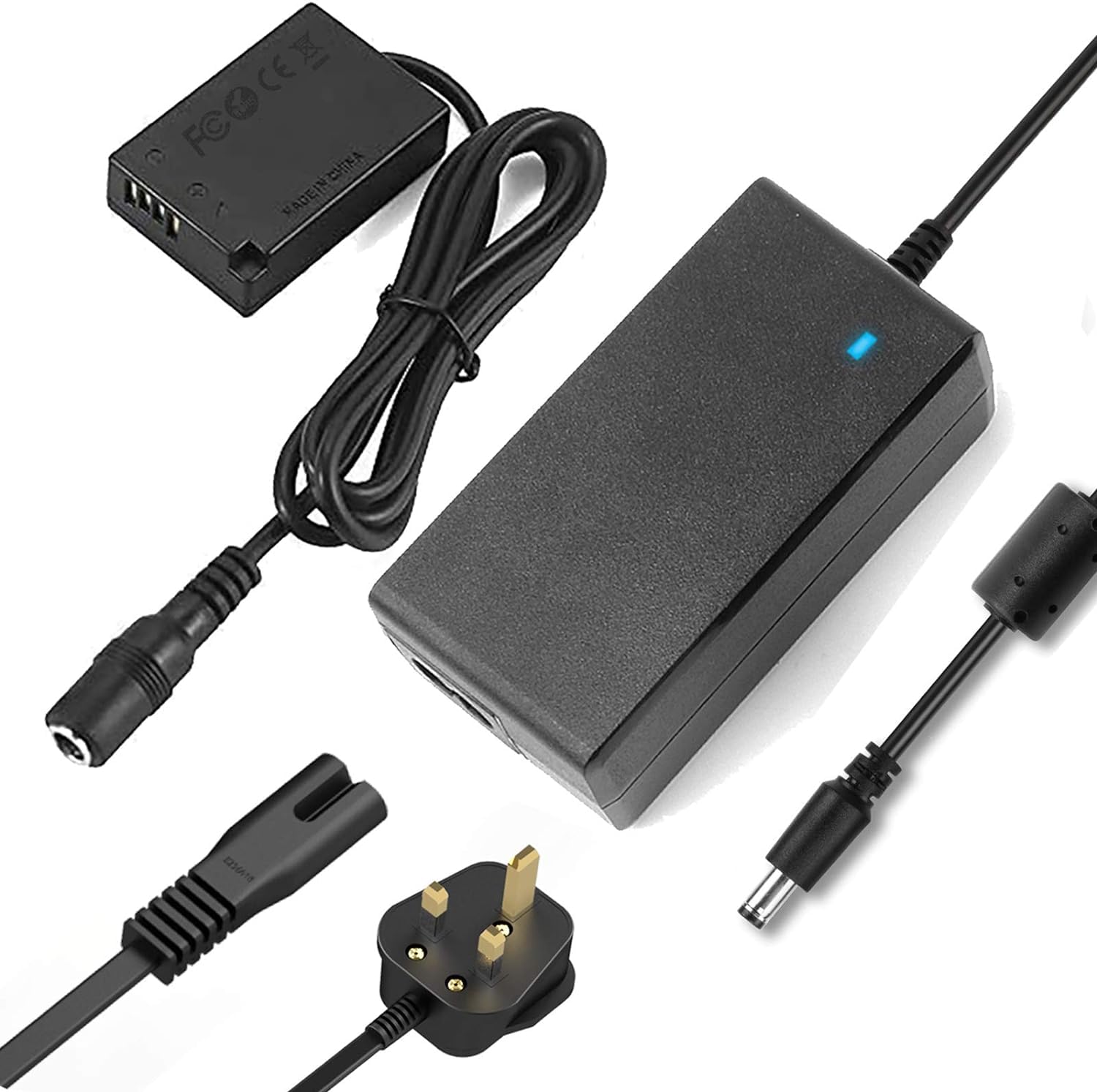 F1TP DR-E18 Dummy Battery LP-E17 Adapter for Canon EOS RP R8 R10 R50
