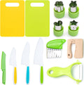 Jolof Store 13-Piece Kids Kitchen Knife Set – Safe Toddler Cooking Tools