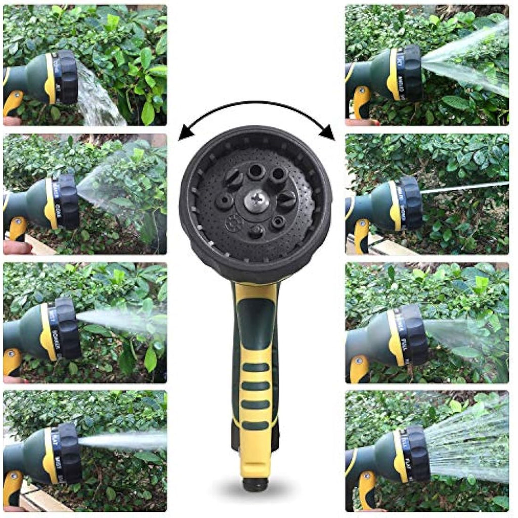 NGreen Expandable Garden Hose | Durable 12-Layer Latex & Brass Fittings