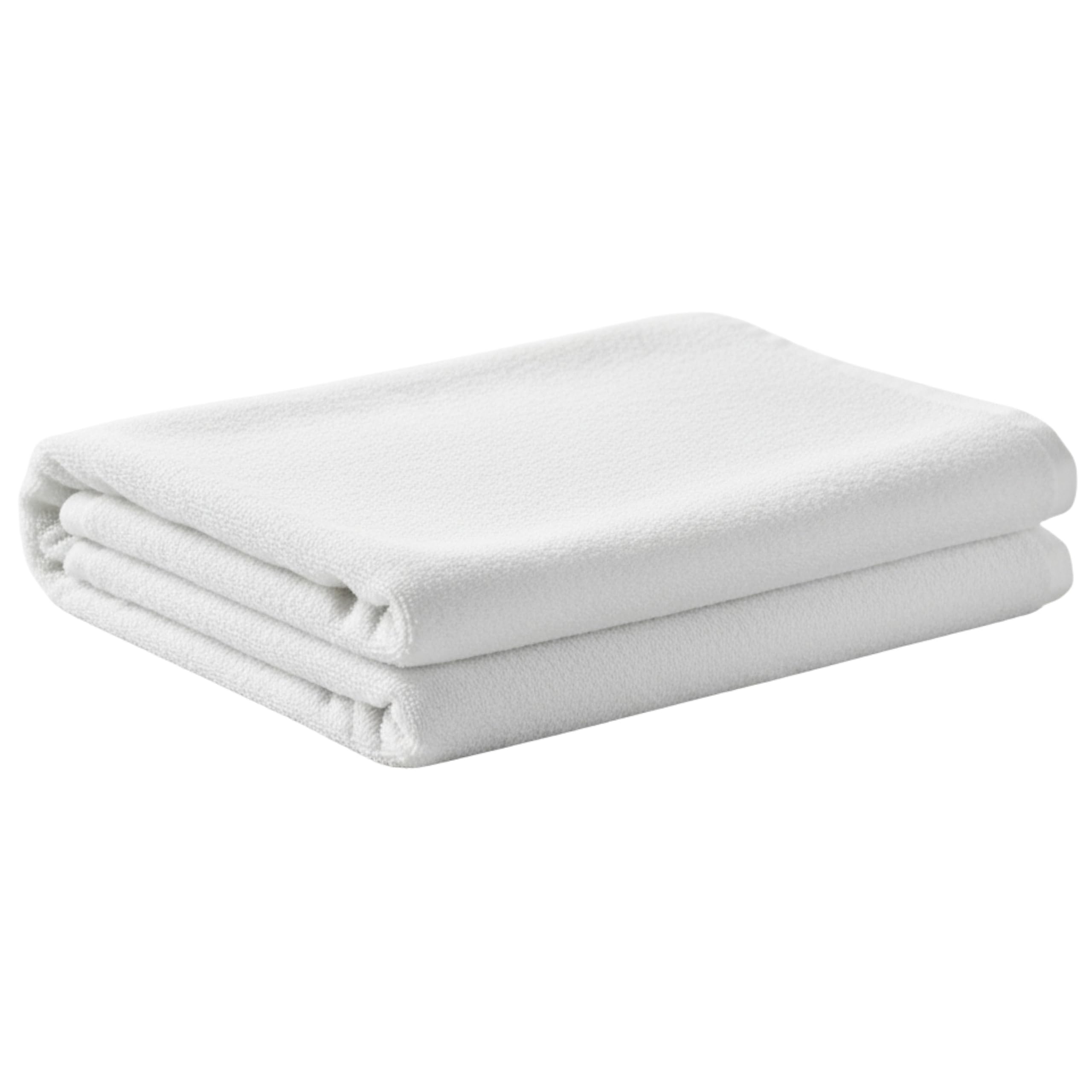 White Hotel Bath Towel – 100% Cotton Terry 480g/m2 70x140cm