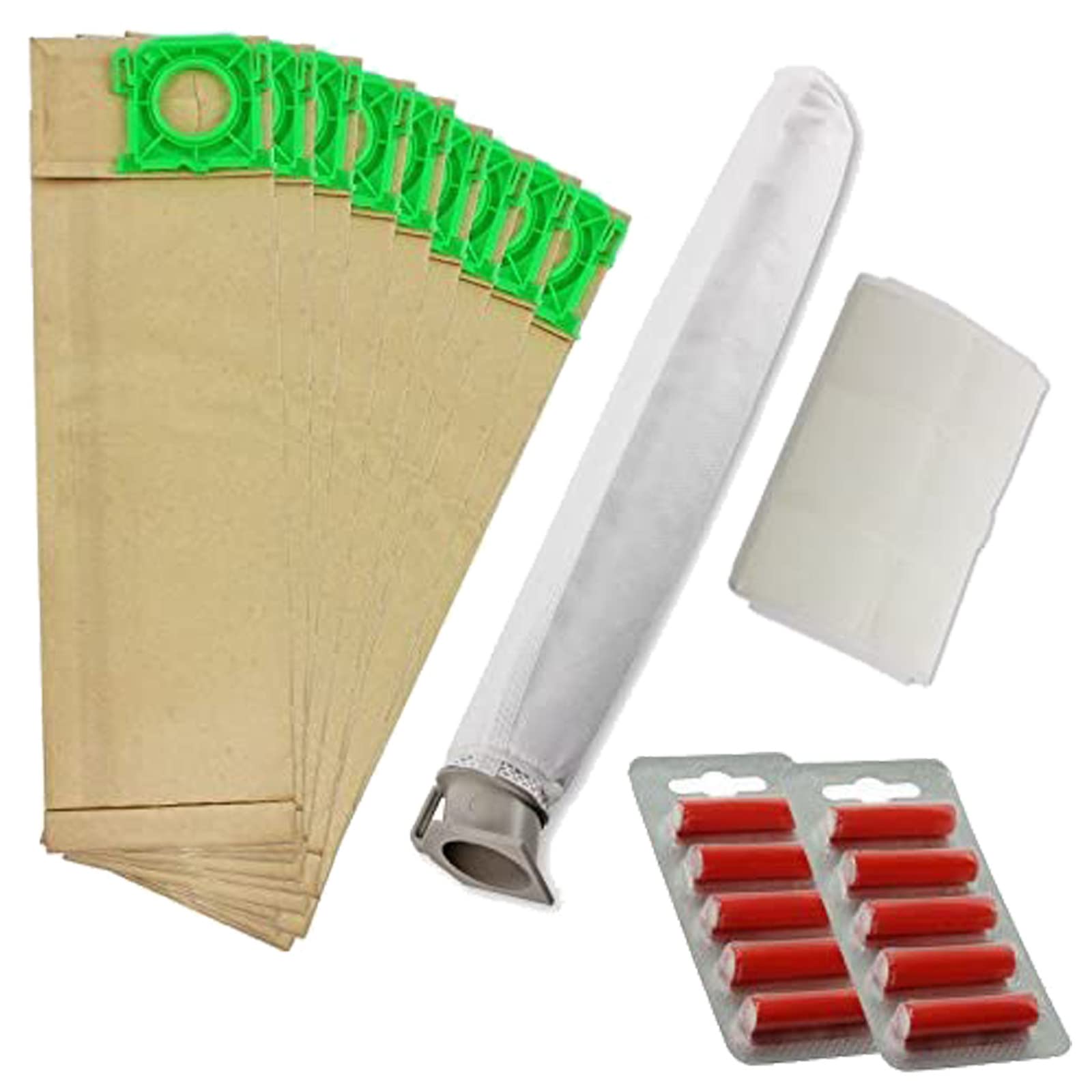 SPARES2GO Vacuum Service Kit for Sebo X Series: 10 Bags & 2 Filters