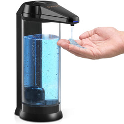 SVAVO Automatic Soap Dispenser | 500ml Touchless Wall Mount Pump – Black