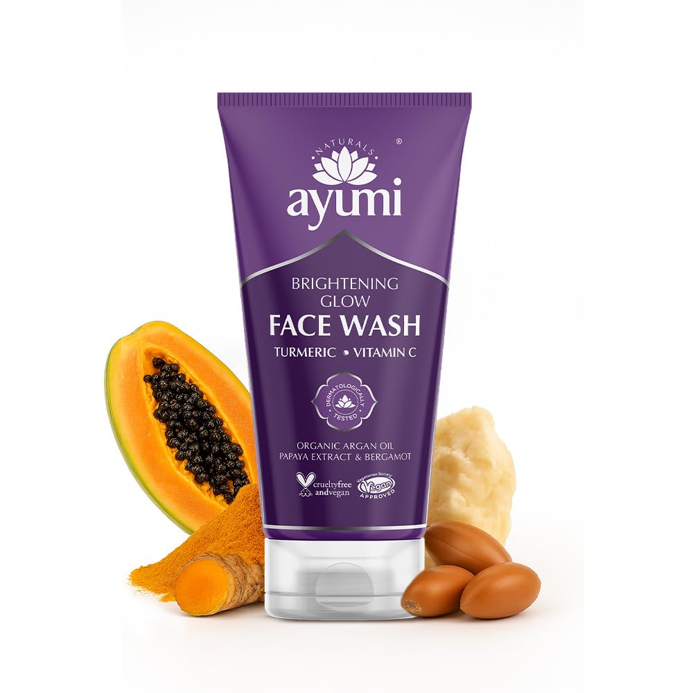 Ayumi Turmeric & Papaya Brightening Face Wash with Vitamin C - 150ml