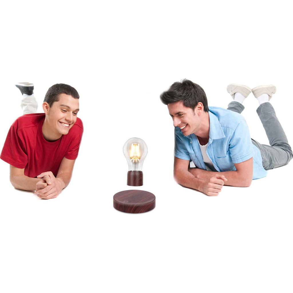 VGAzer Magnetic Levitating Floating LED Light Bulb Desk Lamp –