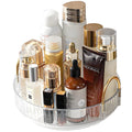 Jolof Store 360 Rotating Makeup Organizer | Clear Skincare & Perfume Tray
