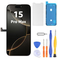 LL TRADER iPhone 15 Pro Max Screen Replacement - 6.7" LCD Digitizer