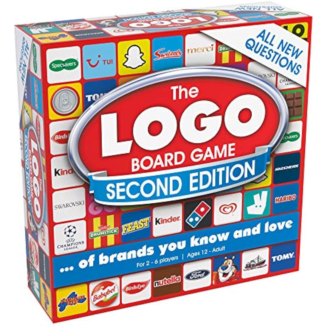 Drumond Park The LOGO Board Game Second Edition | Family Trivia Game