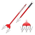 Garden Weasel Rotary Cultivator & Hand Tiller – 2-in-1 Soil Aerator