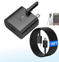 Jolof Store 45W Super Fast Charger for Samsung Galaxy S25 | 3M USB-C Cable