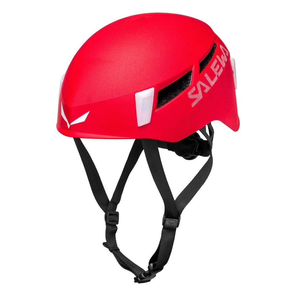 Salewa Pura Climbing Helmet – Adjustable ABS Hard-Shell, Red, L/XL