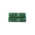 Christy Supreme Hygro Hand Towels - 2 Pack - Spruce Green Supima Cotton