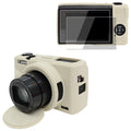 VOVMOEYA Silicone Camera Case for Canon G7 X Mark III with Screen Protector