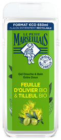 Le Petit Marseillais Organic Olive Leaf & Linden Shower Gel - 650ml