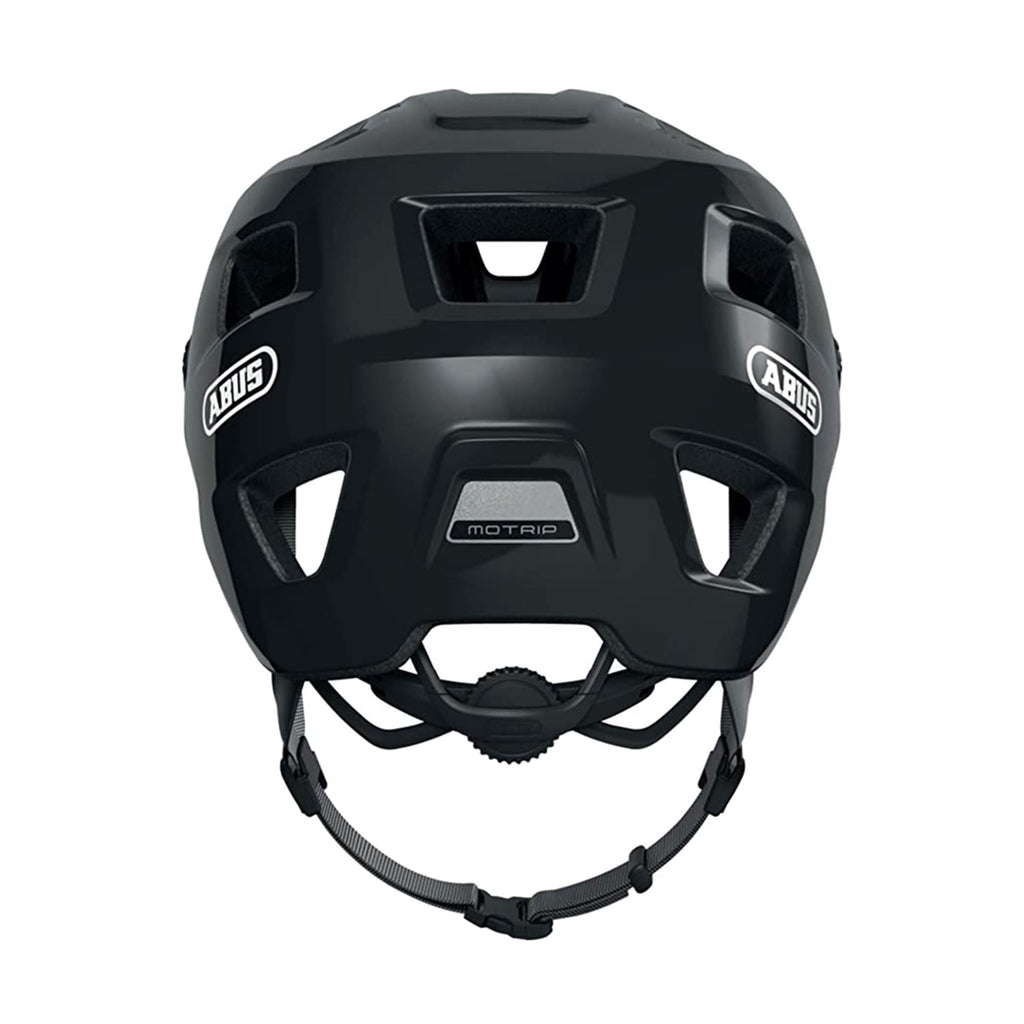 ABUS MoTrip MTB Helmet – Shiny Black Mountain Bike Helmet, Size M