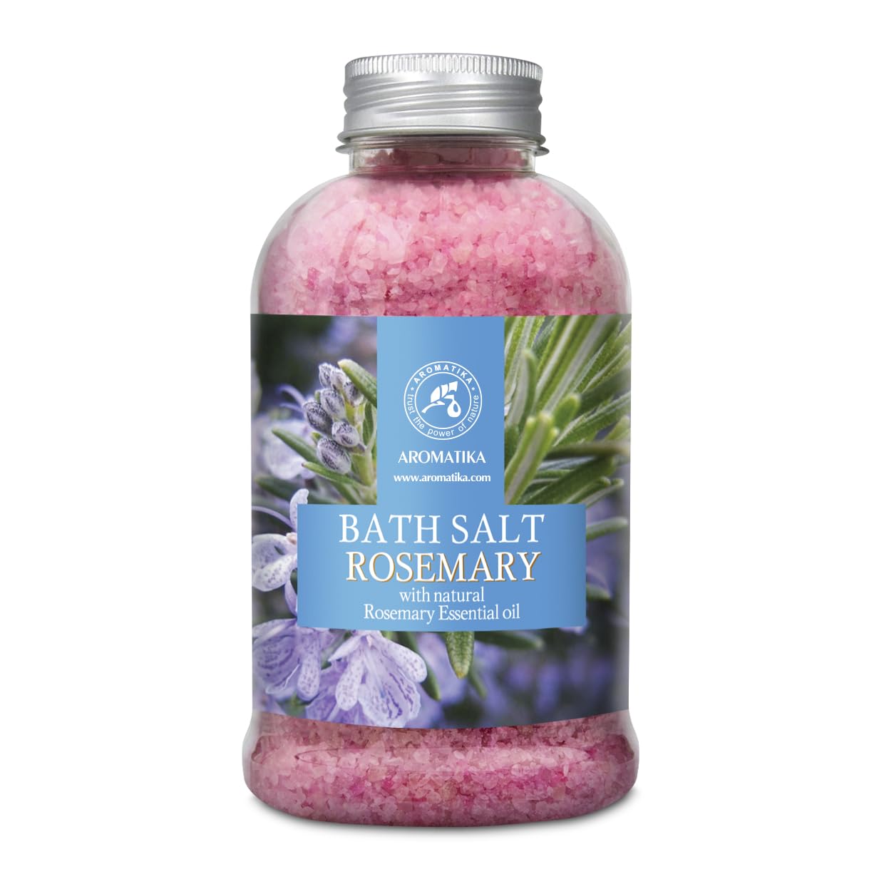 Rosemary Bath Salt 600g – Natural Essential Oil Soak