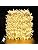 GlobaLink 2000 LED Christmas Fairy Lights – 50m Warm White Outdoor String