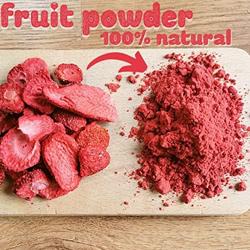 Freeze Dried Strawberry Powder – 500g Natural Fruit Powder