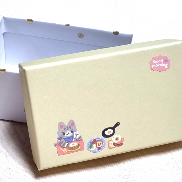 Bonito Cat Stickers by LuLuFun Studio – Cute Decorative Planner Decals