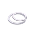Gecko Jewellery Plain Double Ear Cuff – Sterling Silver Earring