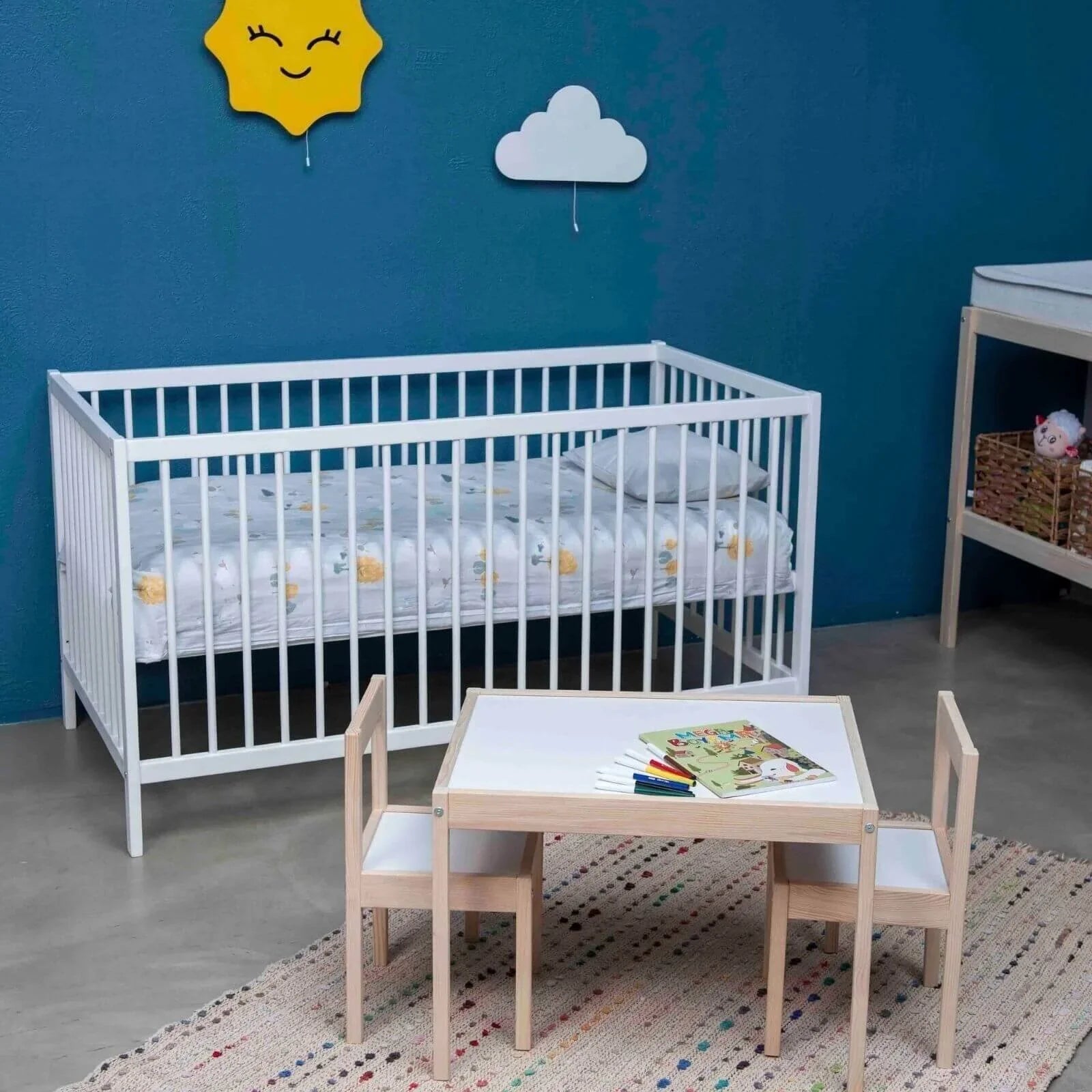 Montessori Wooden Table&Chair Set for Kids