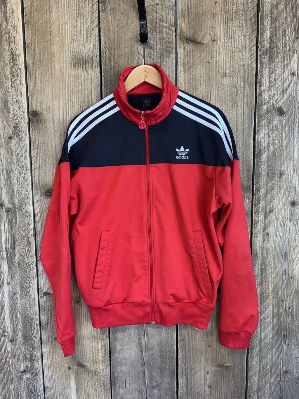 Vintage Rare Adidas Illinois Originals Men’s Tracksuit Top Large Retro