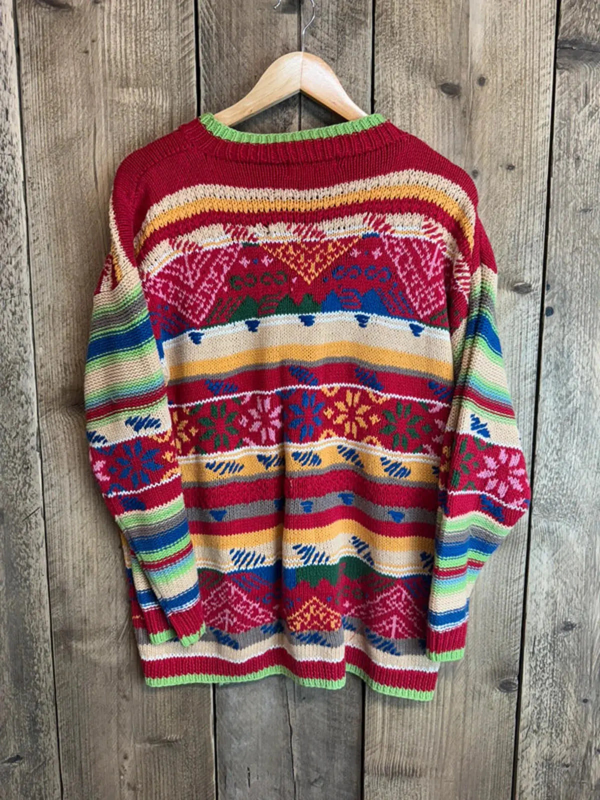 Vintage Ton Sur Ton knit jumper men’s women’s Christmas winter