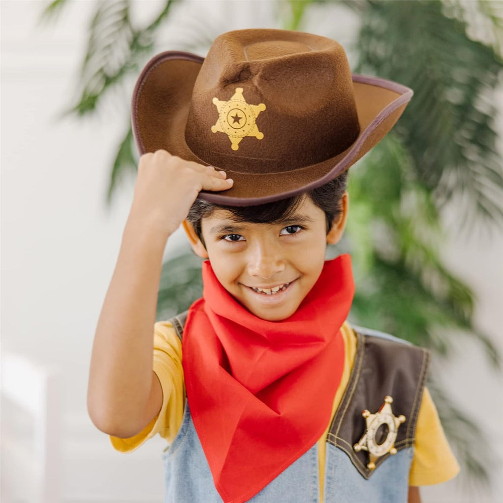 Melissa & Doug Cowboy Role Play Costume Set
