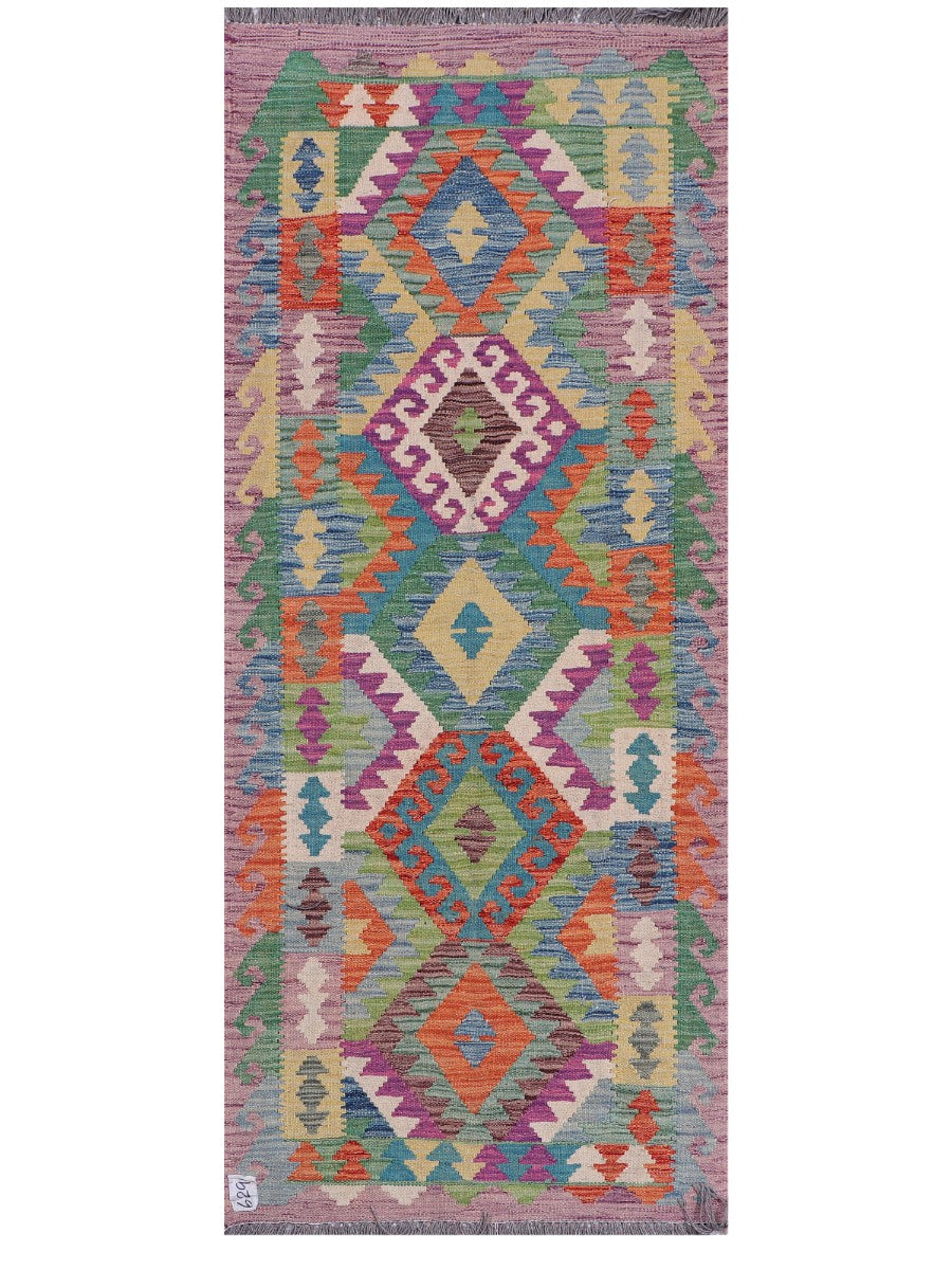 Maimana Kilim - 197 x 81 cm