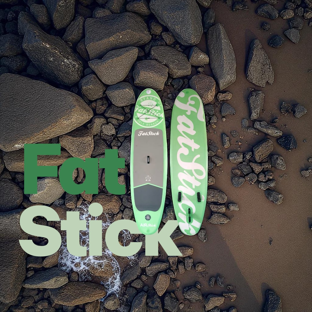 FatStick AirStick 10'6 Inflatable Stand Up Paddle Board Kayak Hybrid