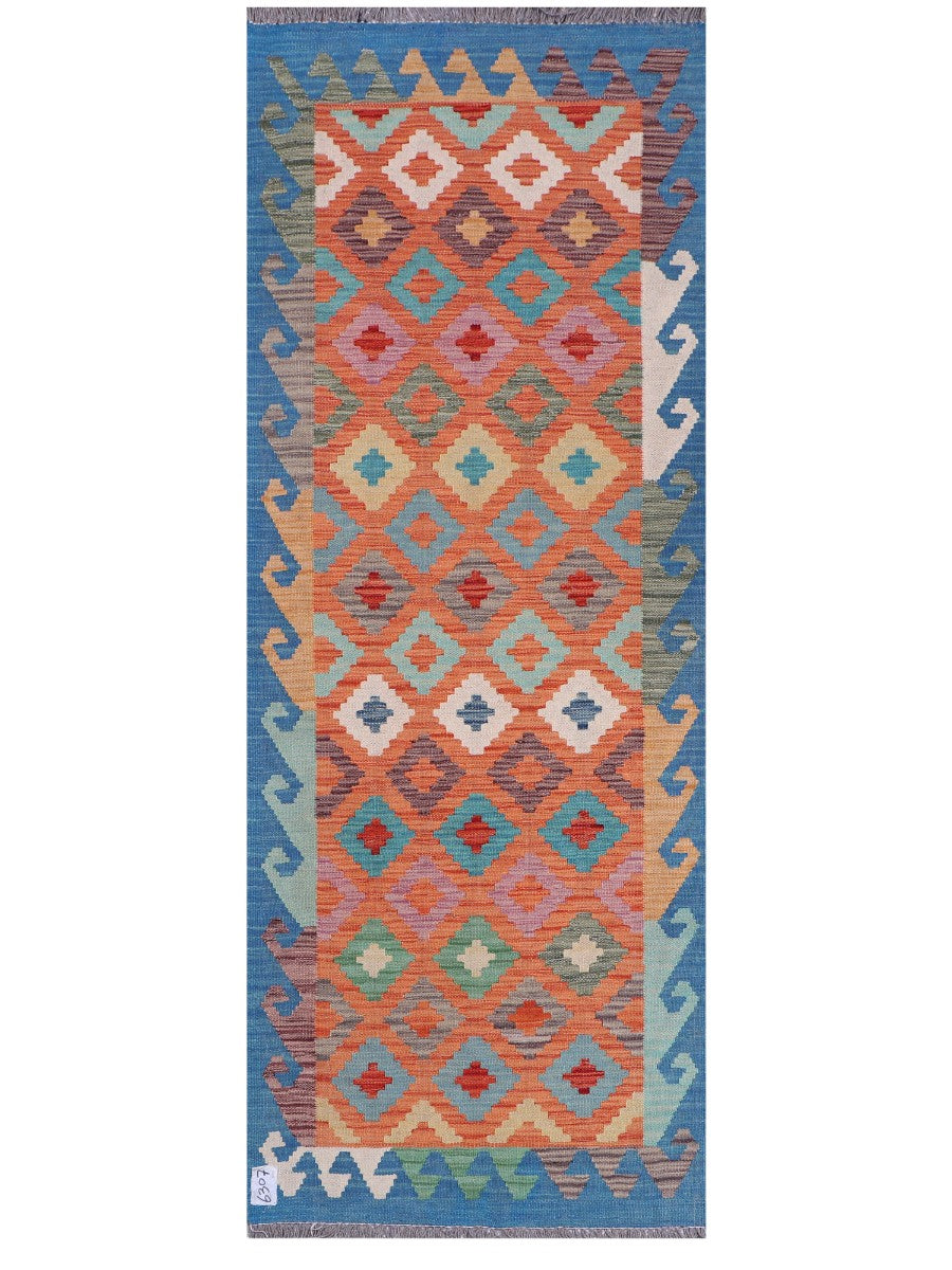 Maimana Kilim - 201 x 75 cm
