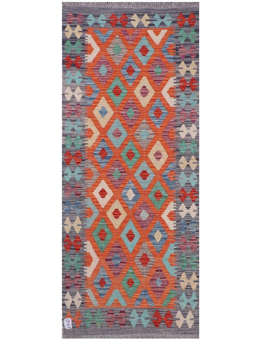 Maimana Kilim - 196 x 80 cm