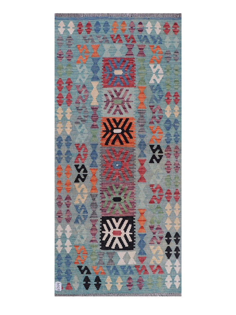 Maimana Kilim - 196 x 88 cm