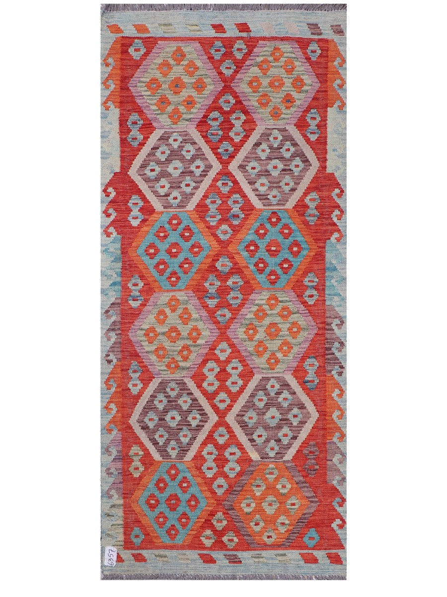 Maimana Kilim - 196 x 84 cm