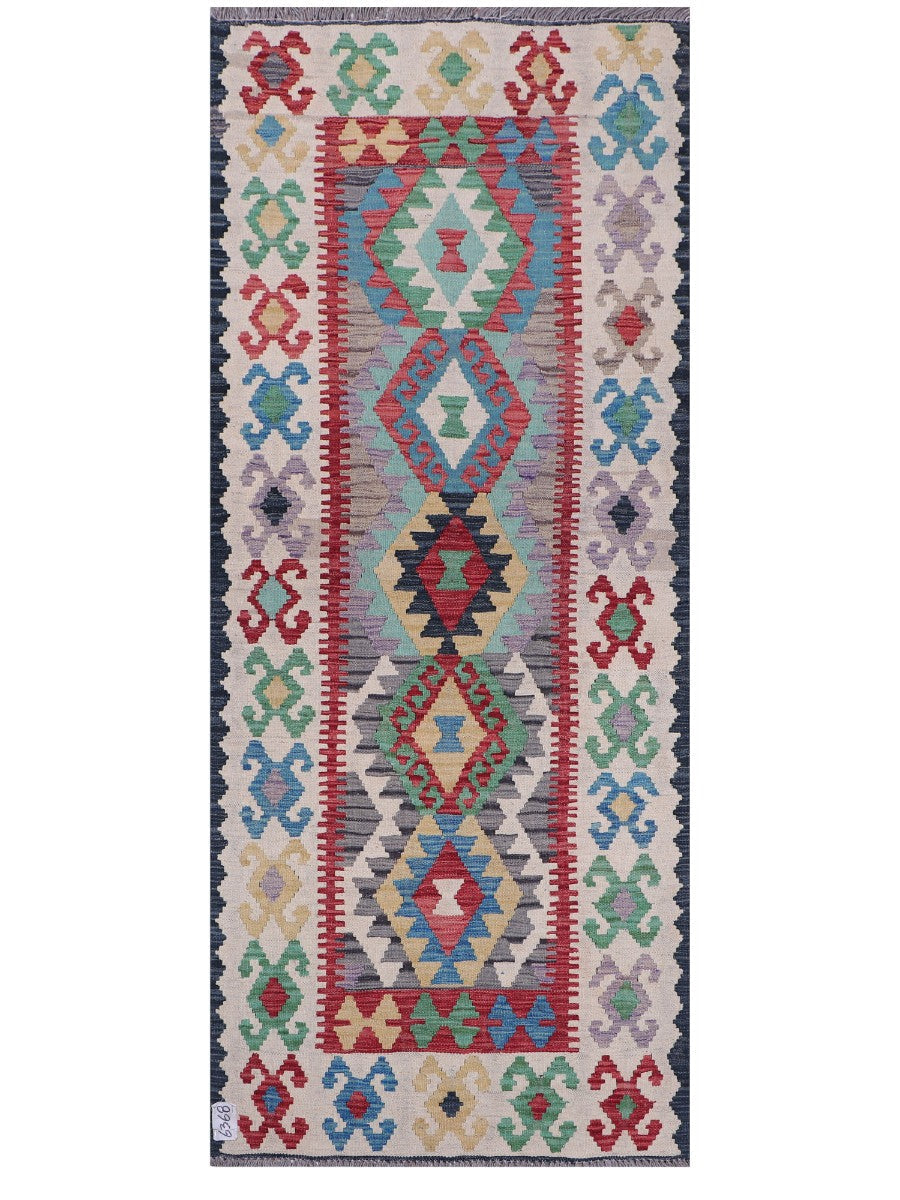 Maimana Kilim - 203 x 84 cm